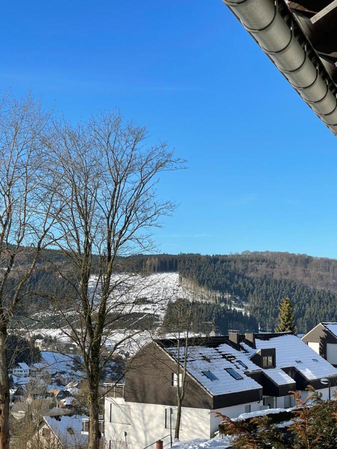 App Mit Seeblick Am Hillebachsee In Winterberg Ot Eksteriør billede